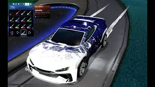 ADMIRAL Titanium White Car Designs with all TW ROCKET PASS SEASON 14 Items  Rocket League [upl. by Pruchno]