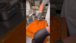 Would you try this UPSIDE DOWN VODKA PIZZA pizza foodchallenge lasvegas [upl. by Rauscher]