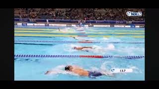 THOMAS CECCON Acropolis swim open 100 backstroke heat 5472 [upl. by Latrell]