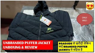 unbranded puffer jacket review I local puffer jacket review I puffer jacket under 1000 I Men jackets [upl. by Gierk]