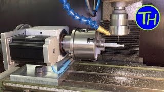 How to make a 4th Axis for my CNC Router [upl. by Eltotsira441]