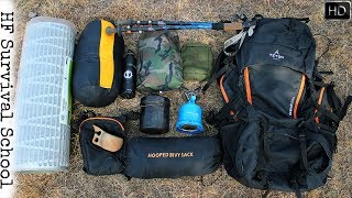 Backpacking Gear For 3 Day Trip 2017  HD Video [upl. by Rafat701]