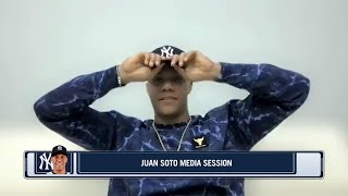 New York Yankees introduce Juan Soto to the media [upl. by Alley]