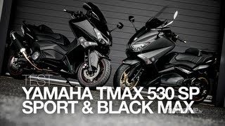 TEST EXCLUSIF  Les TMAX SPORT AKRA amp TMAX BLACKMAX se font ente [upl. by Auqined972]