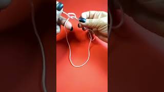 APRENDA A FAZER NÓ REGULÁVEL PARA COLAR fashion jewellery earring colar nó tutorial comofazer [upl. by Osric]