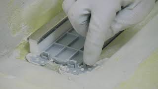 EN Tutorial Video  Showertec Linear  Horizontal drain  screed [upl. by Gerty]