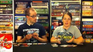 DC DeckBuilding Game Heroes Unite  A Forensic Gameology Review [upl. by Akemyt]