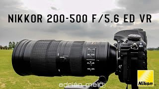 Nikon 200500mm f56 ED VR  Best Budget Super Telephoto Lens  Unboxing amp Review [upl. by Eelsha]