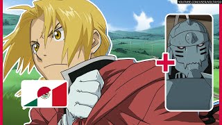 FMAB Edward amp Alphonse Elric  Japonés vs Latino REDOBLAJE [upl. by Ahsilaf]