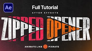 Create Dynamic Text Animations like Pixrate in After Effects  No Plugins [upl. by Culberson]