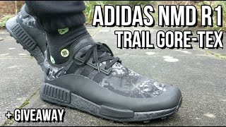 ADIDAS NMD R1 TRAIL GORETEX REVIEW  On feet comfort weight breathability and price review [upl. by Elinnet523]