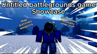 Untitled Battlegrounds Game Showcase  Lizardxyt [upl. by Lessirg425]