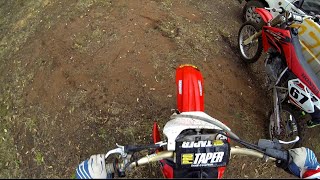 Honda CR85 VS Honda CRF150R [upl. by Ysle]