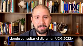 Cómo consultar dictamen admisión UDG 2022A [upl. by Sivrahc]