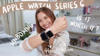 APPLE WATCH SERIES 6 40mm amp 44mm Unboxing  Angel Yeo [upl. by Loma]