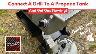 How To CONNECT A PROPANE Tank To Grill NEW 👍🔥 [upl. by Meador]