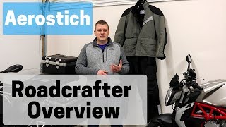 Aerostich Roadcrafter Detailed Overview [upl. by Ahseenyt]