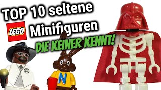 Die TOP 10 seltenen LEGO Minifiguren die keiner kennt [upl. by Rede]