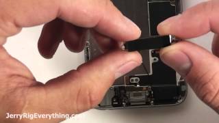 iPhone 6 Charging Port Replacement in 5 minutes microphone fix headphone jack repair [upl. by Meehaf338]