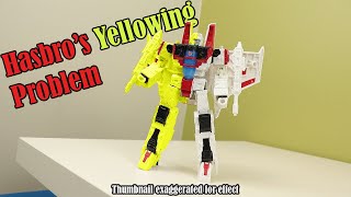 Hasbro’s Yellowing Problem  Transformers Toys Plastic Decay 2022 [upl. by Oilasor]