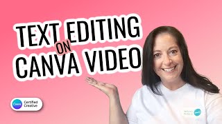 Add Text To Video in Canva  NEW Video Editor 🔥 [upl. by Onaimad213]