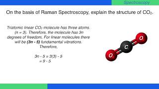 On the basis of Raman Spectroscopy explain the structure of CO2  Raman Spectra  Physical Chem [upl. by Jacquelin]