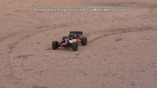 TRC HPI Baja 5Be Flux 15 brushless Mamba XL  Burned up [upl. by Atkinson]