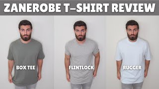 Zanerobe T Shirt Review [upl. by Aihsercal]