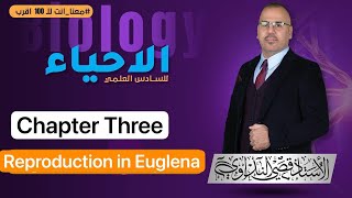 Lecture 8 ch3 احياء السادس علمي المتميزين تكاثر في Euglena [upl. by Norvil]