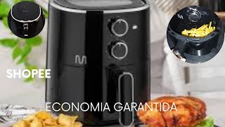 Fritadeira Elétrica Air Fryer MultiUnboxing e Análise [upl. by Wester]