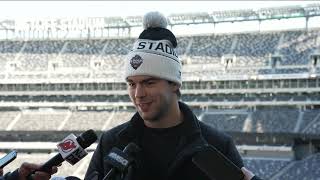 MetLife Stadium Prepping for Stadium Series Underway [upl. by Bender541]