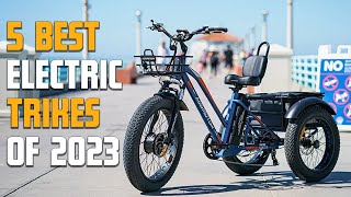 5 MOST INNOVATIVE REVERSE ELECTRIC TRIKES  BEST E TRIKE 2023 [upl. by Doane679]