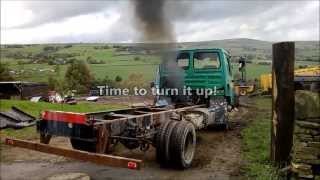 DAF 45 150  Cummins 6BT  Turning up the boost [upl. by Georgi177]