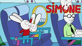 Simone e Gaspare prendono laereo ✈️☁️👨‍✈️  Simone  Cartoni Animati per bambini [upl. by Hun]