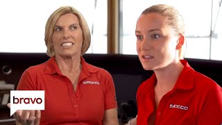 Captain Sandy is Over Hannahs Excuses amp Confronts Her  Below Deck Med Highlights S4 Ep17 [upl. by Alletniuq]