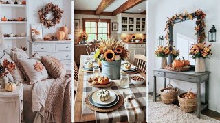 40 Cozy and Stylish Fall Decor Vignettes for Every Corner of Your Home [upl. by Jacobson]