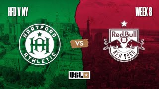 Hartford Athletic vs New York Red Bulls II August 15 2020 [upl. by Mohandis]