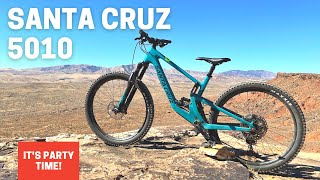 2021 Santa Cruz 5010 Test Ride amp Review [upl. by Llyrpa]