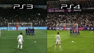 FIFA 18  Ps3 vs Ps4 Graphics amp Gameplay Comparison [upl. by Ahseik]