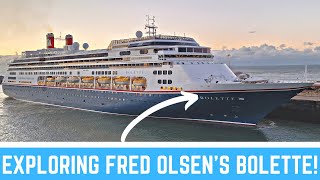 A Ship Tour of Fred Olsens Bolette Ad [upl. by Soirtemed561]