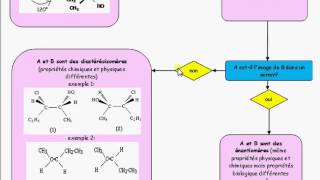 TS 2012  10 représentation spatiale des molécules III organigramme stéréoisomérie [upl. by Eriha]