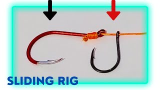 SLIDING HOOK FISHING RIG  How to Free Sliding Hook  Live Bait Fishing Rig [upl. by Rakel653]