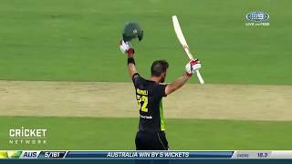 Maxwell lights up Hobart with superb century [upl. by Soluk933]