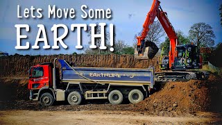 HGV Tipper Driver VS 180 Tonnes of Earth [upl. by Asined52]