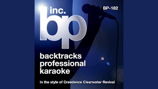 Wholl Stop the Rain Karaoke Instrumental Track In the Style of Creedence Clearwater Revival [upl. by Edwards233]