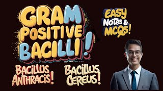 Gram Positive Bacteria Bacillus anthracis  Easy Notes amp MCQs for MBBS NEET PG INICET  Dr Bala [upl. by Berhley544]