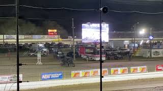 World of Outlaws NOS Sprint Cup 021024 Volusia Speedway [upl. by Yrrac393]