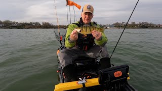 Jigging For Jumbo Perch  Kayak Fishing on Lake Erie [upl. by Yeh313]