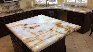 Backlit  Underlit Countertop Installation [upl. by Bravin]