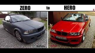 Building a BMW e46 CABRIO in 10 minutes [upl. by Shaughn]